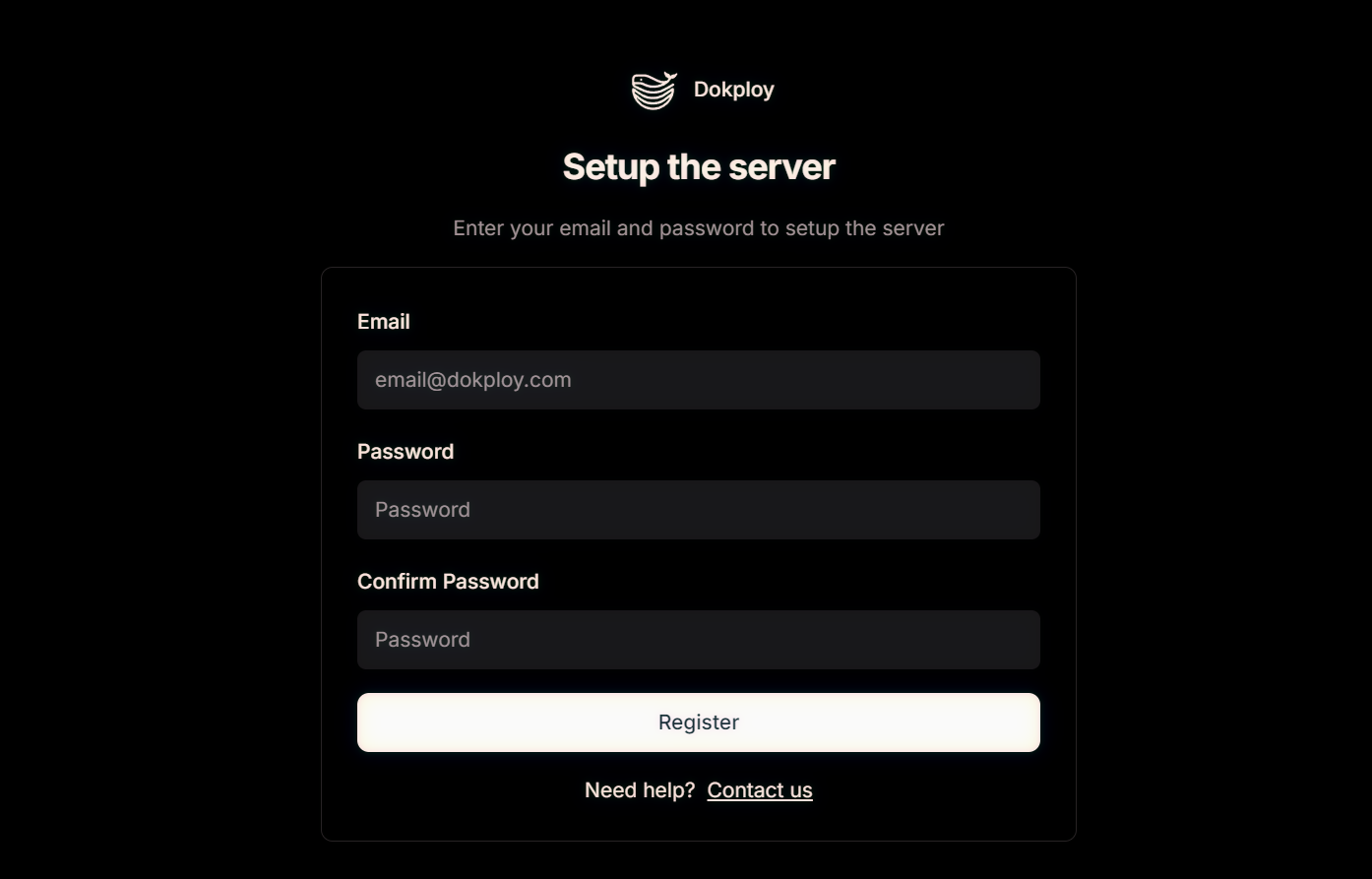 dokploy-signup